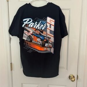 Dirt Track RACECAR DRIVER Parker Guldan 11 short sleeve Tee Shirt, XL, NWOT